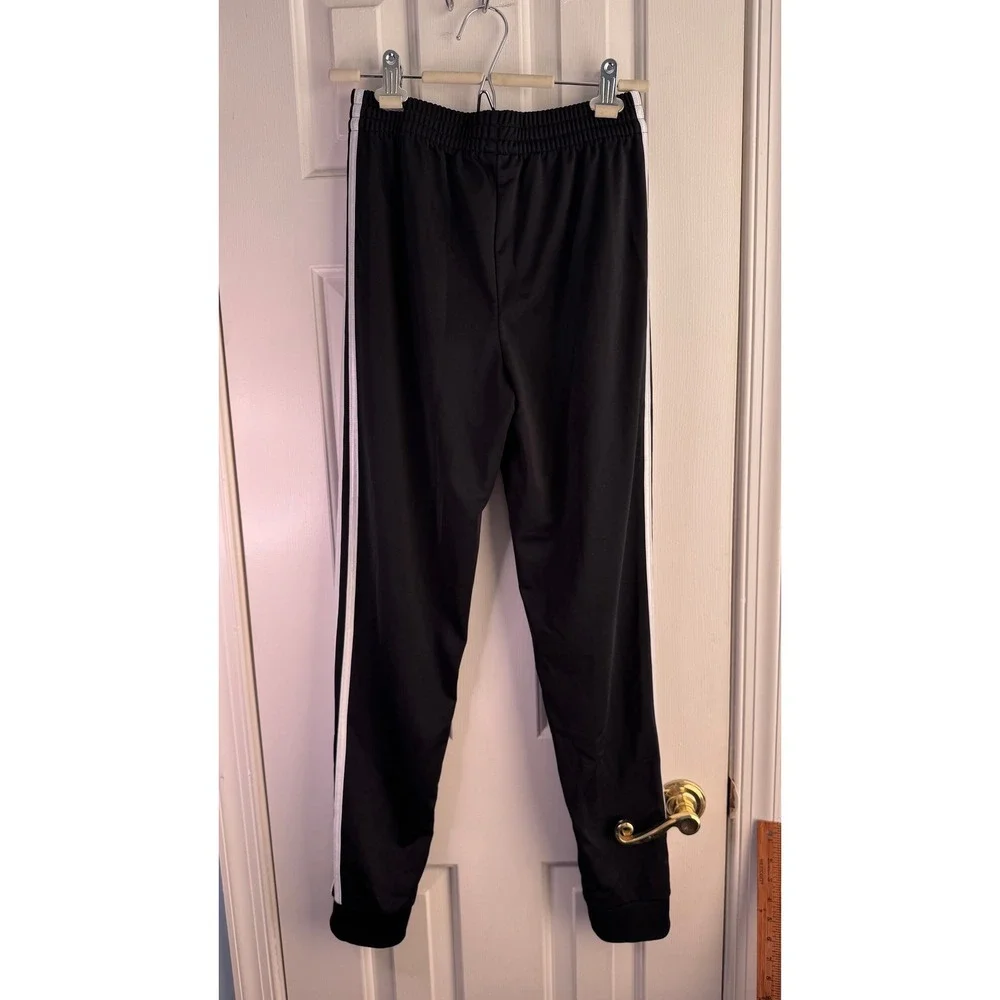 Adidas Tiro Track Pants Estimated Mens Small Black White Stripe Soccer Jogger